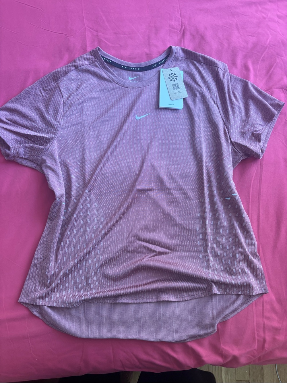 Nike Swift Women's Short-Sleeve Running Tee - Dusty Rose